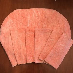 VINTAGE 60/70s placemats& napkins